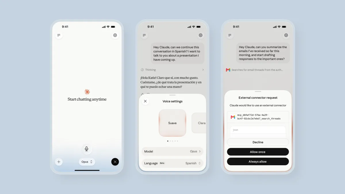 Anthropic Enhances Claude Voice Mode with Advanced Model Updates