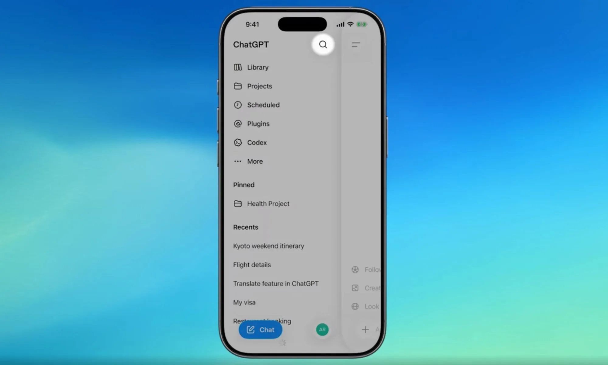 ChatGPT New Search