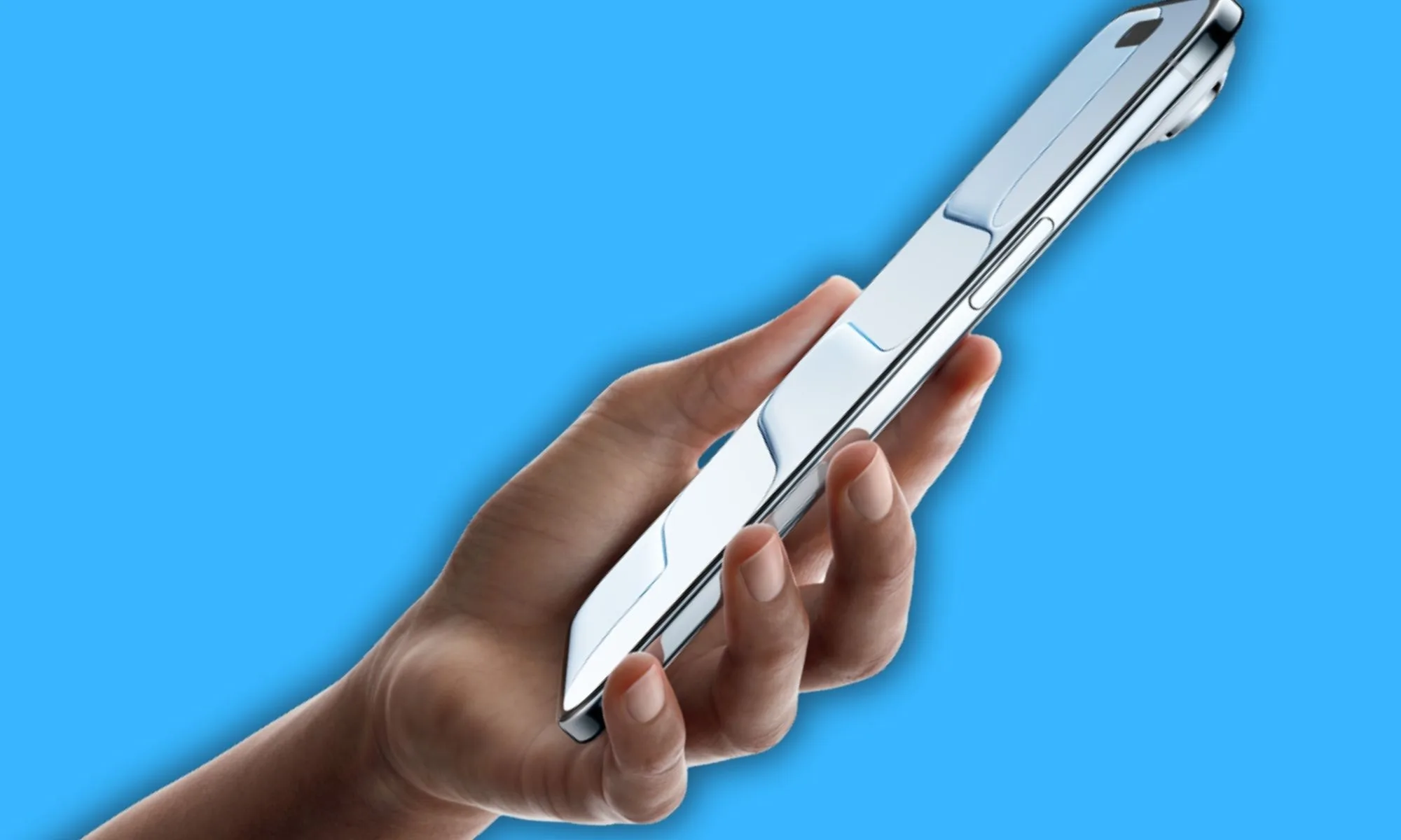 An official product render of the iPhone Air.
