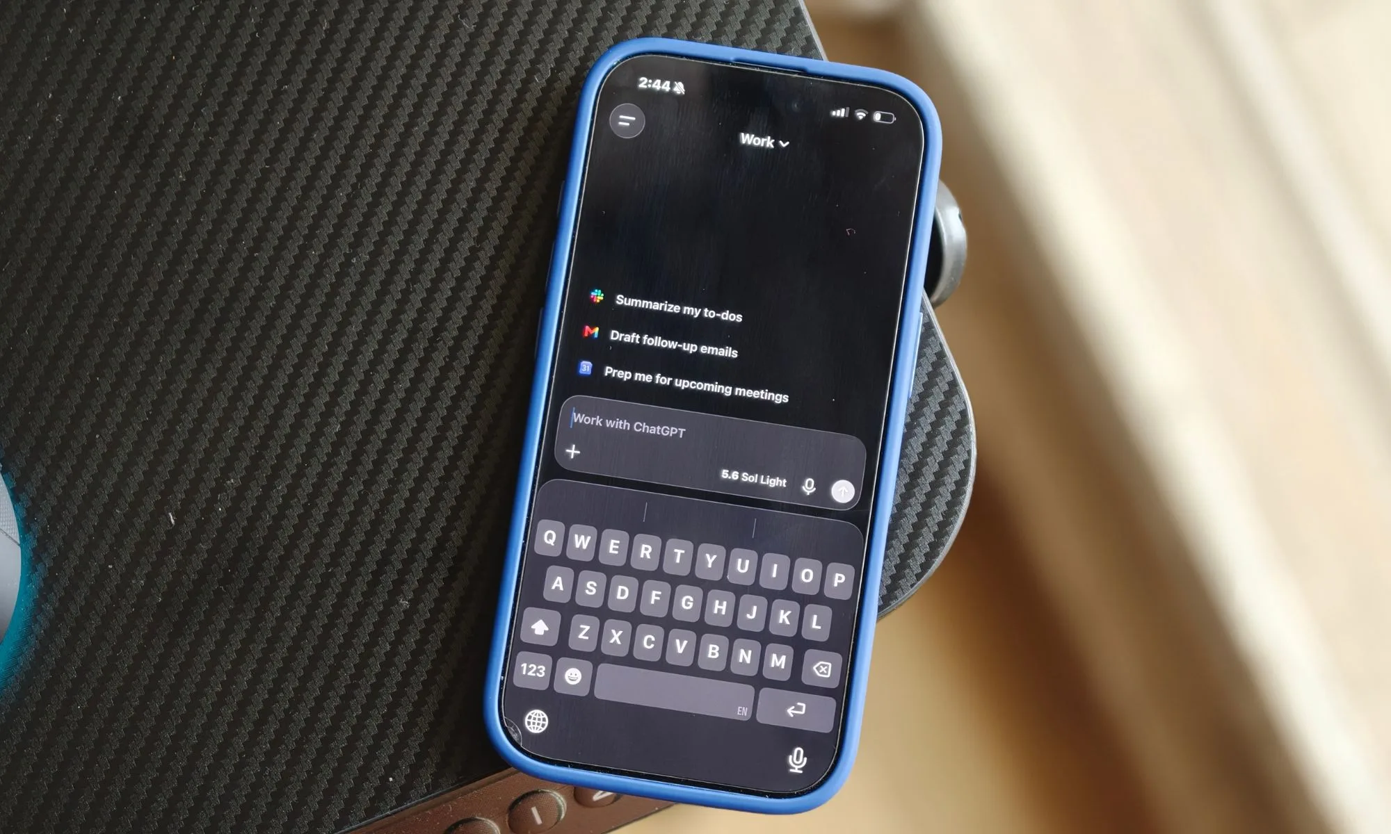 ChatGPT Work Mode on Pro Version